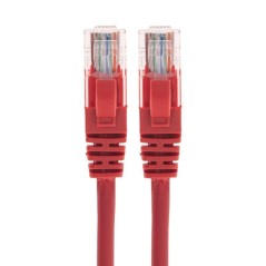 Патч-корд U/UTP CAT 6 RJ45-RJ45 26AWG LSZH красн. 1м Rexant 02-0293-1