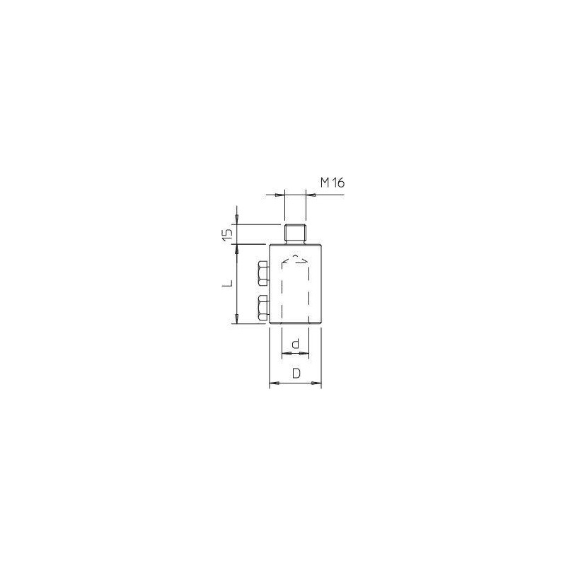 Крепеж изол. стержней 101 A-16 OBO 5408352