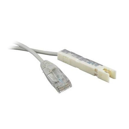 Патч-корд PC-110-RJ45-1P-CX-1M-LSZH-GY 110 тип-RJ45 1 пара LSZH 1м сер. Hyperline 229893