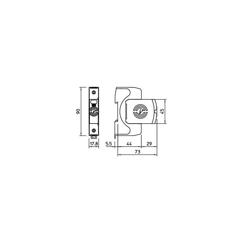 Устройство защиты от импульсных перенапр. УЗИП 280В CombiController V50-1-280 1 пол. OBO 5093500