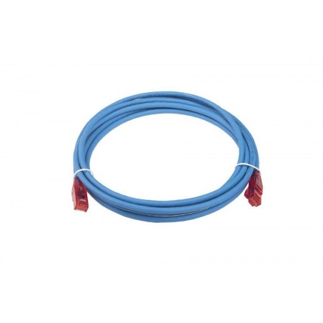 Патч-корд U/UTP кат.5E PC-LPM-UTP-RJ45-RJ45-C5e-3M-BL LSZH 3м син. Hyperline 30923