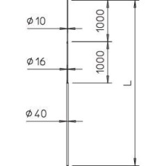 Мачта молниеприемная isFang 101 3B-6000 OBO 5402872