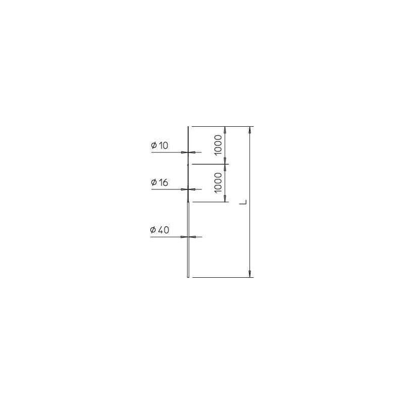 Мачта молниеприемная isFang 101 3B-6000 OBO 5402872