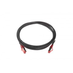 Патч-корд кат.5E F/UTP экранир. LSZH PC-LPM-STP-RJ45-RJ45-C5e-2M-LSZH-BK 2м черн. Hyperline 230097