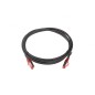 Патч-корд кат.5E F/UTP экранир. LSZH PC-LPM-STP-RJ45-RJ45-C5e-2M-LSZH-BK 2м черн. Hyperline 230097