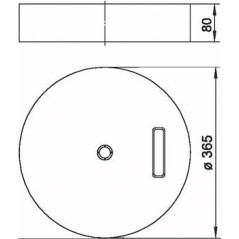 Основание для сист. FangFix бетон F-FIX-S16 OBO 5403227