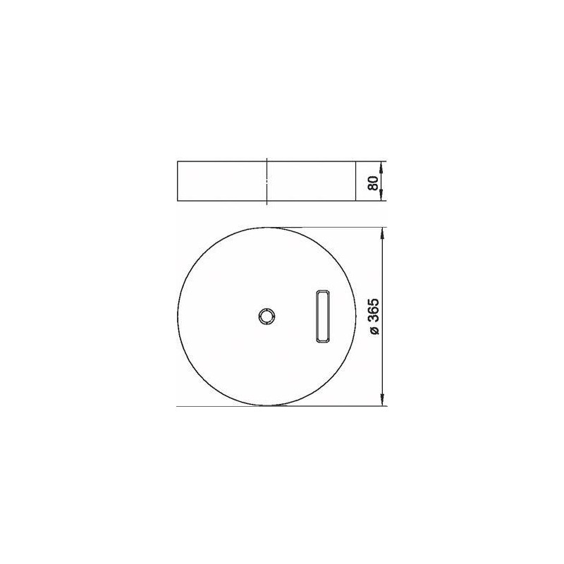 Основание для сист. FangFix бетон F-FIX-S16 OBO 5403227