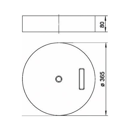 Основание для сист. FangFix бетон F-FIX-S16 OBO 5403227