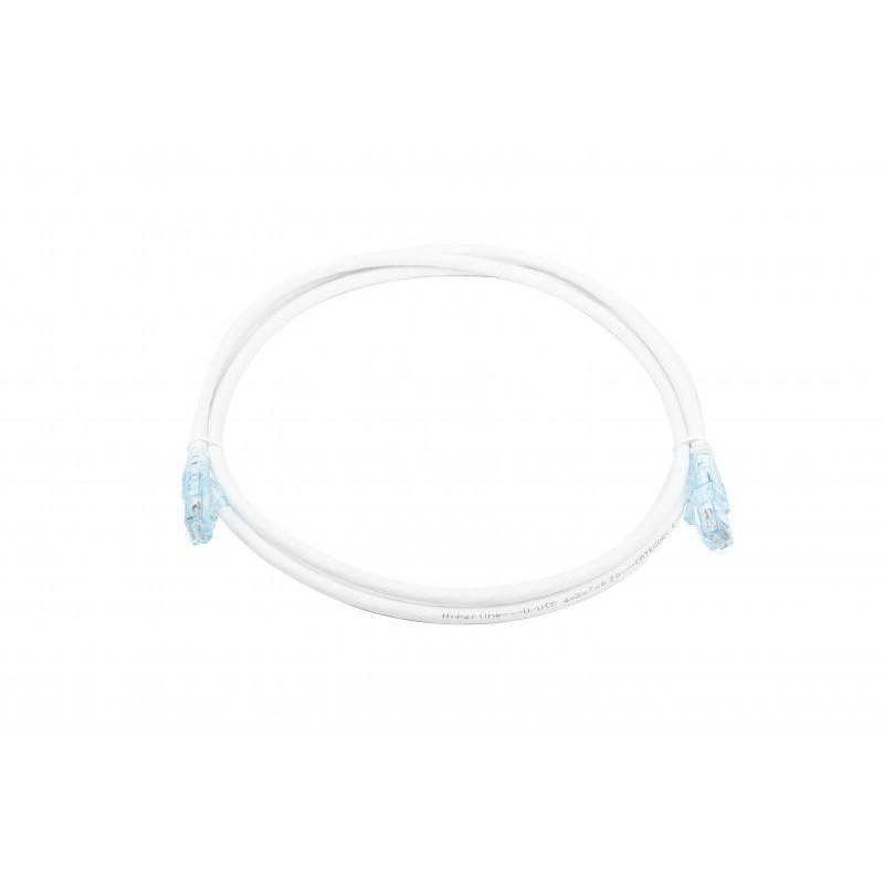 Патч-корд PC-LPM-UTP-RJ45-RJ45-C6-1.5M-LSZH-WH U/UTP кат.6 LSZH 1.5м бел. Hyperline 230224