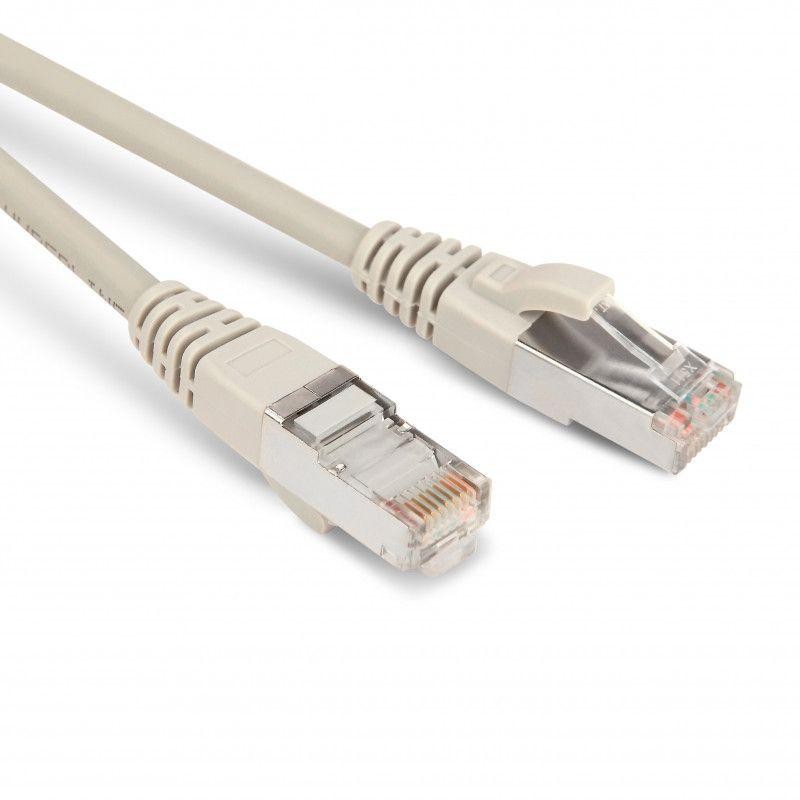 Патч-корд кат.5E F/UTP экранир. LSZH PC-LPM-STP-RJ45-RJ45-C5e-20M-LSZH-GY 20м сер. Hyperline 230134