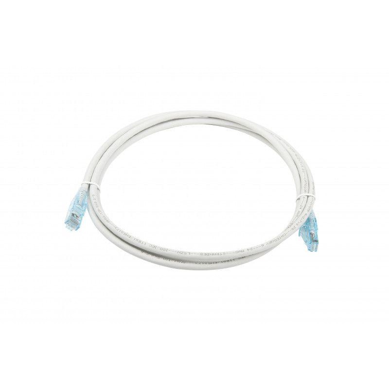 Патч-корд U/UTP кат.6 LSZH 2м PC-LPM-UTP-RJ45-RJ45-C6-2M-LSZH-GY сер. Hyperline 42265