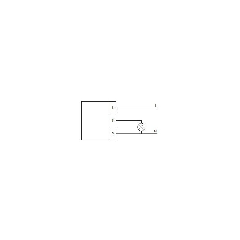 Датчик движения микроволновый DRM-01 5А IP20 1NO 230В AC макс. дальность 1-10м 360град. накладной мо