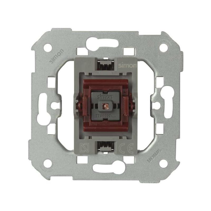 Выключатель 1-кл. СП Simon 82 10А IP20 с контрол. подсветкой механизм Simon 7700112-039