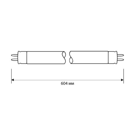 Лампа люминесцентная FT8-18W/33 18Вт T8 4200К G13 Camelion 5875