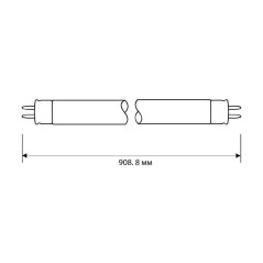 Лампа люминесцентная FT8-30W/5 30Вт T8 6500К G13 Camelion 3008