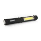 Фонарь-ручка LED51521 COB LED + 1Вт LED 3хLR03 магнит клипса пластик. черн. (блист.) Camelion 13361