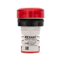 Индикатор значения напряжения красн. VD22 70-500В Rexant 36-5000