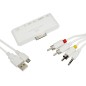 Адаптер AV 6 в 1 для iPhone 4/4S на HDMI USB microSD SD 3.5мм microUSB 40-0103