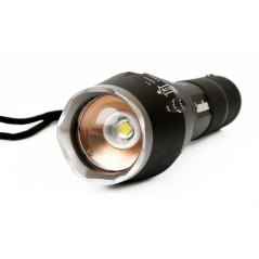 Фонарь LED5136 XML-T6 ZOOM 3 режима 3хLR03 (в компл.) алюм. черн. (открывающ. блист.) Camelion 12971