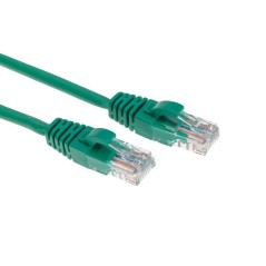 Патч-корд U/UTP CAT 6 RJ45-RJ45 26AWG LSZH зеленый 1м Rexant 02-0296-1