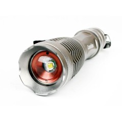 Фонарь LED5137 XML-T6 ZOOM 3 режима 3хLR03 (в компл.) алюм. титан. (открывающ. блист.) Camelion 1297