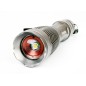 Фонарь LED5137 XML-T6 ZOOM 3 режима 3хLR03 (в компл.) алюм. титан. (открывающ. блист.) Camelion 1297