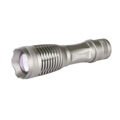 Фонарь LED5137 XML-T6 ZOOM 3 режима 3хLR03 (в компл.) алюм. титан. (открывающ. блист.) Camelion 1297