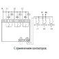 Переключатель фаз PF-452 (два выхода для питания нагрузки, с регулируемыми верхними (230-260) и нижн