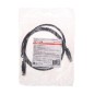 Патч-корд U/UTP CAT 6 RJ45-RJ45 26AWG LSZH черн. 1м Rexant 02-0292-1