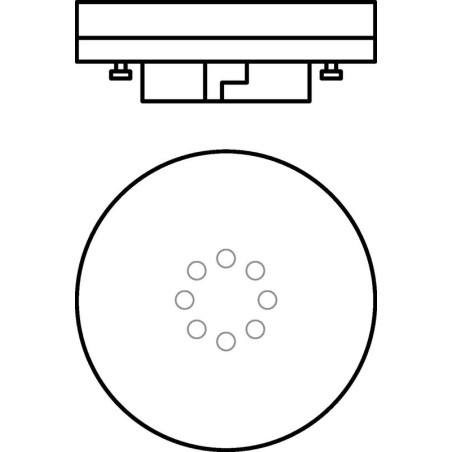 Лампа светодиодная LED Value LVGX5360 8SW/865 8Вт GX53 230В 2х5 RU (уп.5шт) OSRAM 4058075584297