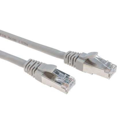 Патч-корд F/UTP CAT 5e RJ45-RJ45 26AWG LSZH сер. 1м Rexant 02-0110-1