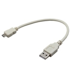 Шнур micro USB (male) - USB-A (male) 0.2M (уп.10шт) Rexant 18-1162