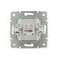 Розетка компьютерная СП Rain RJ45 16А IP20 механизм бел. LEZARD 703-0288-139