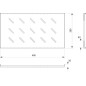 Полка перфорированная SH-J018-WM45 19дюйм для настенных шкафов Г-450мм Cabeus 7071c