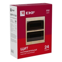 Щит ЩРН-П-24 IP41 светлое дерево PROxima EKF pb40-n-24-light