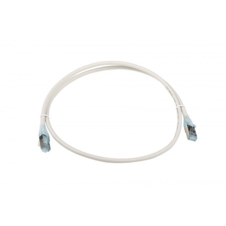 Патч-корд PC-LPM-STP-RJ45-RJ45-C6-1M-LSZH-GY F/UTP экран. кат.6 LSZH 1м сер. Hyperline 42373