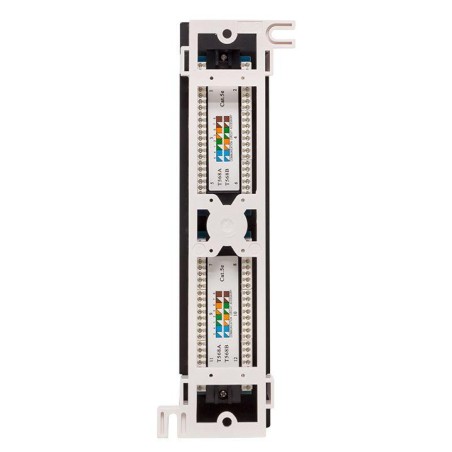 Патч-панель настенная кат.5E UTP неэкранир. 12 портов RJ45 Dual IDC TERACOM PRO EKF TRP-WPP-5EUTP-12