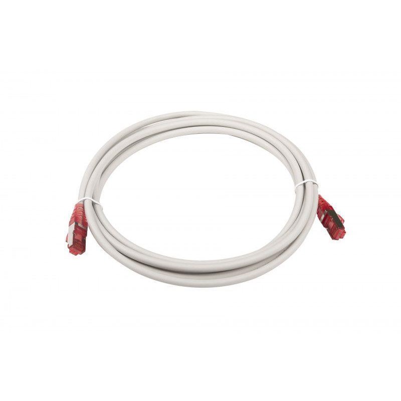 Патч-корд кат.5E F/UTP экранир. LSZH PC-LPM-STP-RJ45-RJ45-C5e-3M-LSZH-GY 3м сер. Hyperline 42338