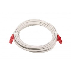 Патч-корд кат.5E U/UTP LSZH PC-LPM-UTP-RJ45-RJ45-C5e-5M-LSZH-GY 5 м. сер. Hyperline 42301