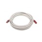 Патч-корд кат.5E F/UTP экранир. LSZH PC-LPM-STP-RJ45-RJ45-C5e-5M-LSZH-GY 5м сер. Hyperline 42339