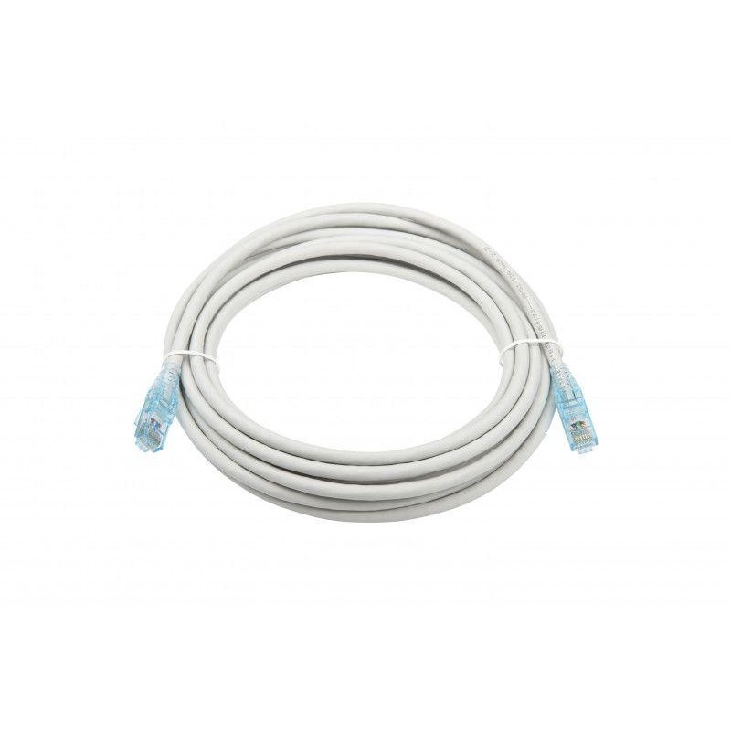 Патч-корд PC-LPM-UTP-RJ45-RJ45-C6-5M-LSZH-GY U/UTP кат.6 LSZH 5м сер. Hyperline 41841