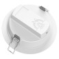 Светильник светодиодный Eco Class Downlight DL 865 WT 8Вт 6500К IP44 760лм ДВО даунлайт кругл. встраив. ультратонкий LEDVANCE 40