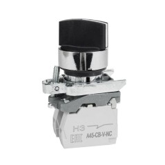 Переключатель OptiSignal D22 C4-S-25 2 положения металл 1НО+1НЗ XB4BD25 КЭАЗ 332171