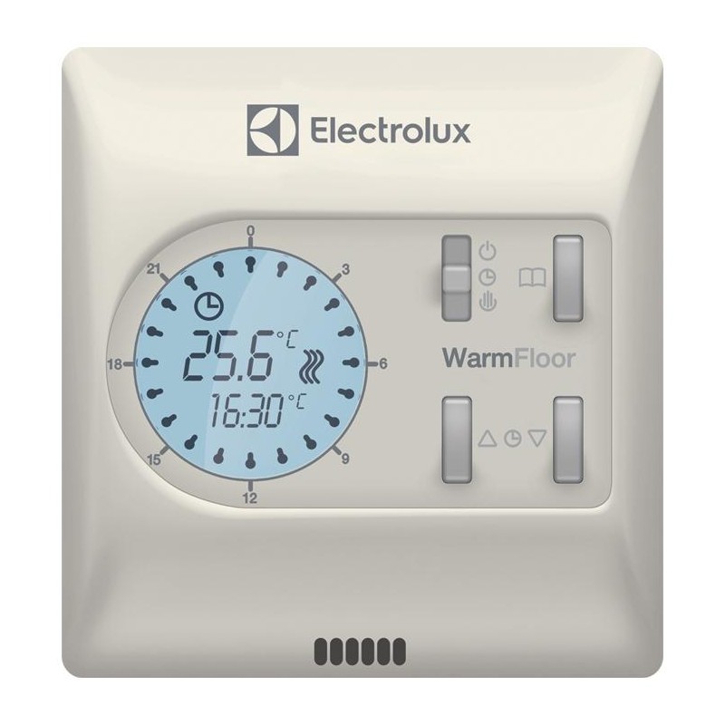 Термостат программируемый Basic ETA-16 16А датчик пола, датчик воздуха Electrolux НС-1017322