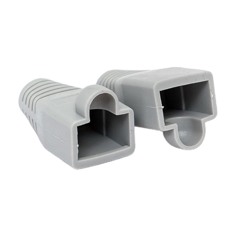 Колпачок изолирующий TERACOM для коннекторов RJ-45 PVC серый (уп.10шт) EKF TRC-BT-RJ45-PVC-10