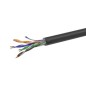 Кабель витая пара U/UTP кат.5E 4х2х24AWG solid CCA PE Out. 305м (м) Net.on 01-0301