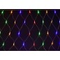 Гирлянда "Сеть" 1.5х1.5м 160LED RGB IP20 провод прозр. 230В с контроллером 8 режимов IEK LGDB410-3-160-L1-T-S-44