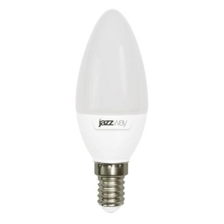 Лампа светодиодная PLED-SP 9Вт C37 свеча 3000К тепл. бел. E14 820лм 230В JazzWay 2859457A