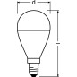 Лампа светодиодная LED Value LVCLP75 10SW/830 10Вт шар матовая E14 230В 10х1 RU OSRAM 4058075579712