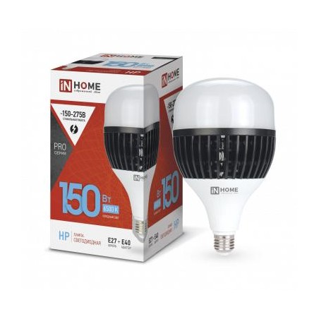 Лампа светодиодная LED-HP-PRO 150Вт грушевидная 6500К холод. бел. E27 14250лм 150-275В с адаптером E